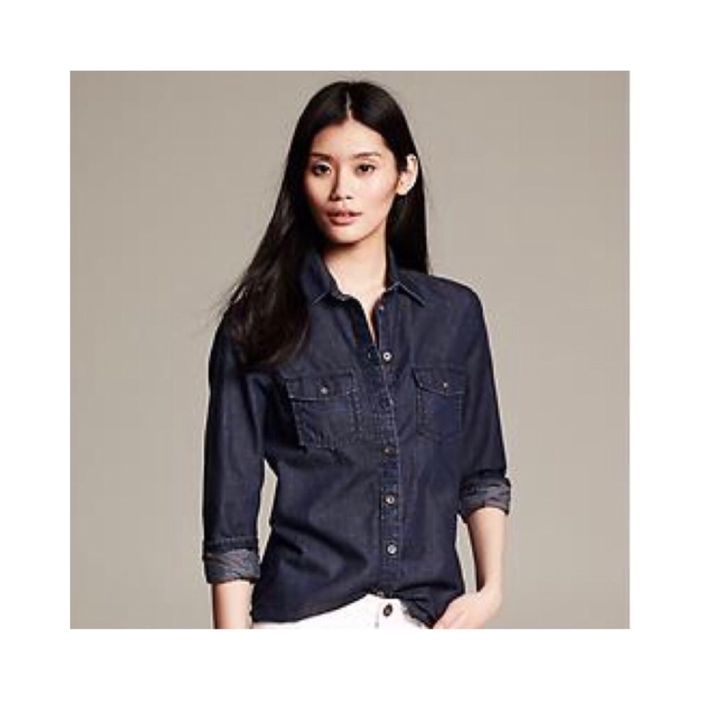 Chambray Button Down - image 1